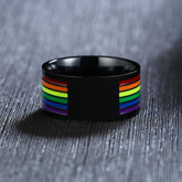 Rainbow Pride Flag Ring